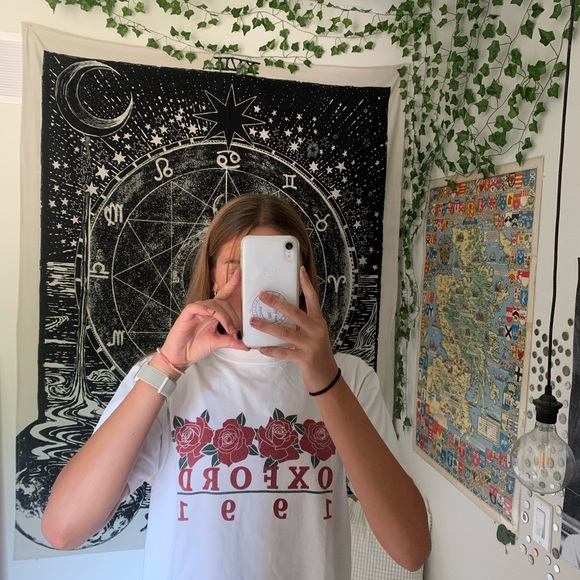 Brandy Melville Oxford T Shirt - Picture 3 of 4